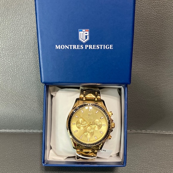 Montres Prestige X Invicta Men's Watch- 44.5mm, Gold (MPW-0350) - Picture 2 of 7